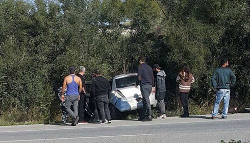 Lefkoşa – Mağusa yolunda kaza