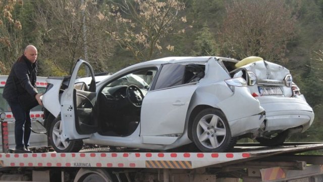 TEM'de 12 araç birbirine girdi