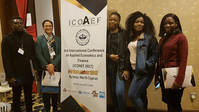 YDÜ Öğr. Üy. Yrd. Doç. Dr. Behiye Çavuşoğlu, 3. Uluslararası Uygulamalı Ekonomi ve Finans Konferansı’na katıldı