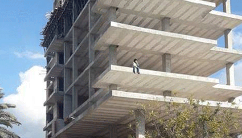 İnşaatta 'ölümüne' telefon 'keyfi'!