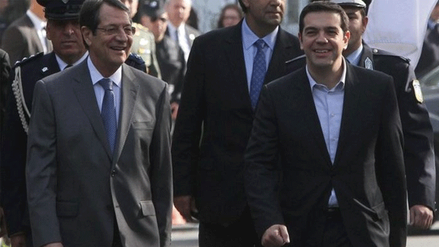 Anastasiadis Çipras’la görüştü