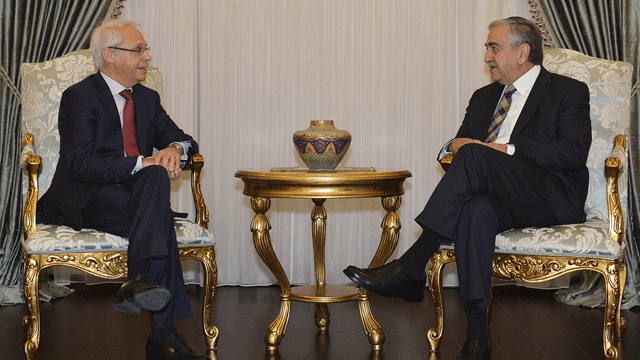 Akıncı görevine yeni atanan İtalya’nın Lefkoşa Büyükelçisi Cavallari’yi kabul etti