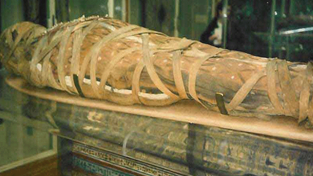 Mumya Nasser’in hediyesi değilmiş
