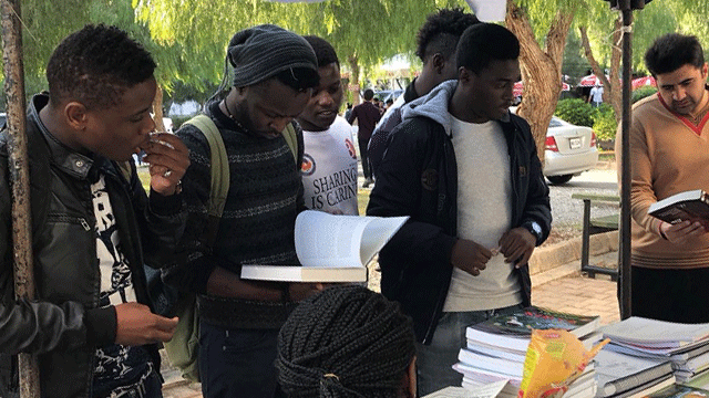 DAÜ öğrencilerinden ders kitapları paylaşımına yönelik anlamlı etkinlik