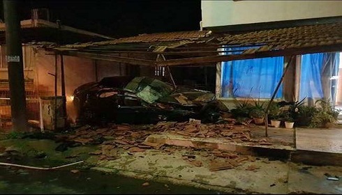 Mağusa'da korkunç kaza