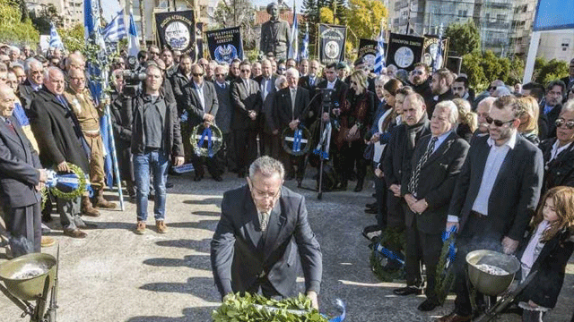 Grivas’a resmî anma töreni