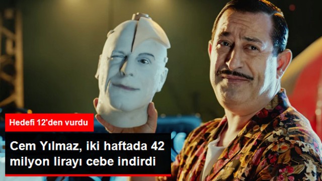 Cem Yılmaz, Arif V 216 Filmi ile 42 Milyon Lirayı Cebe İndirdi