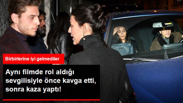 Sevgilisiyle Kavga Eden Oyuncu Ali Burak Ceylan, Park Halindeki Araçlara Çarptı