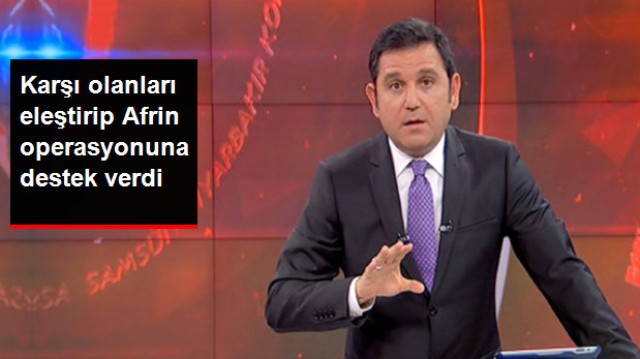 Fatih Portakal, Afrin Operasyonuna Destek Verdi