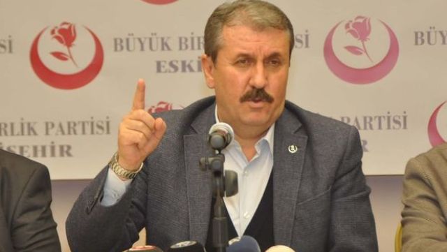 BBP lideri Destici'den 'Zeytin Dalı Harekatı' ile ilgili açıklama