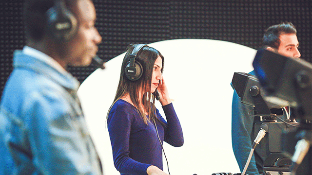 LAÜ TV televizyonculuğa ilgi duyan öğrencilere uygulama imkanı sunuyor