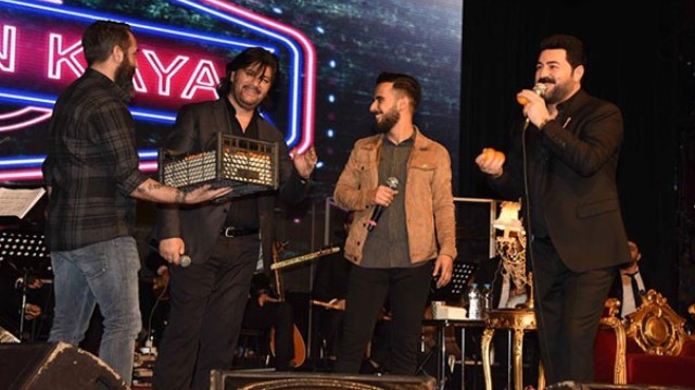 Bostancı'da, Serkan Kaya izdihamı