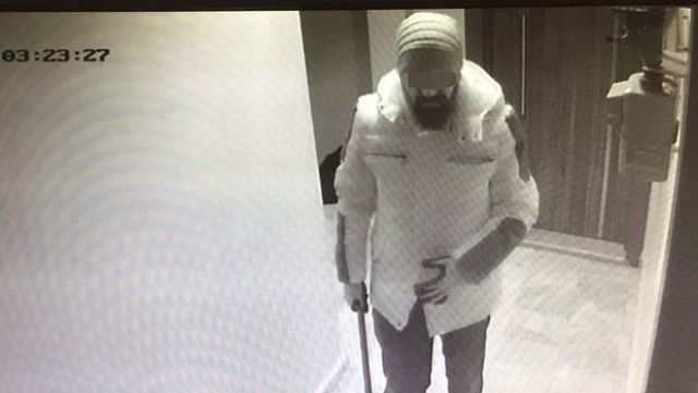 Bursa'da takma sakalla milyonluk soygun