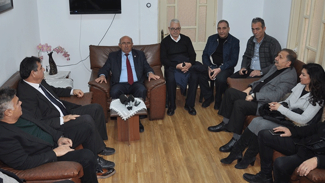 Sendikal Platform'dan bir heyet TDP'yi ziyaret etti