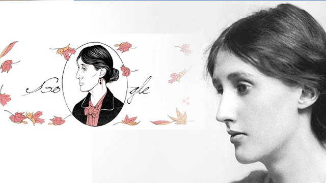 Google'dan Virginia Woolf için doodle