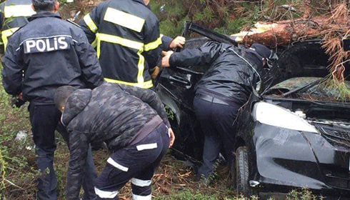 Ciklos'ta büyük kaza! 1'i ağır 3 yaralı