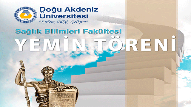 DAÜ Sağlık Bilimleri Fakültesi mezunları için Yemin Töreni düzenliyor