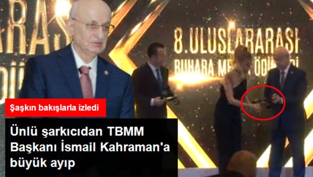İrem Derici'den Meclis Başkanı İsmail Kahraman'a Büyük Ayıp