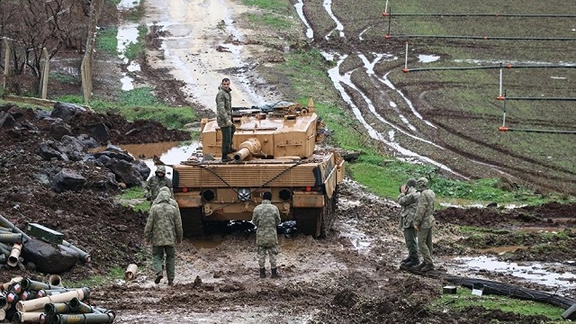 Zeytin Dalı Harekatı sürüyor