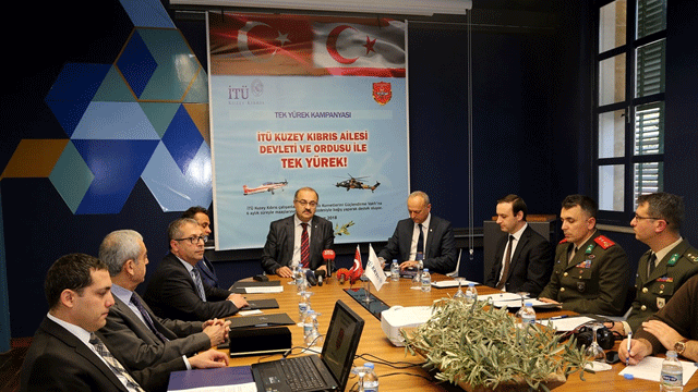 İTÜ Kuzey Kıbrıs, “Devleti ve Ordusu ile Tek Yürek” sloganıyla TSK için bağış kampanyası başlattı
