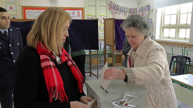 Güney Kıbrıs’daki başkanlık seçimlerinin ilk turu