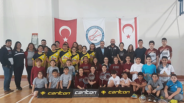 Badmintonda 15 yaş şampiyonları belli oldu