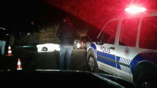 Beykoz'da motorcu cinayeti