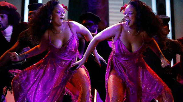 Rihanna’nın 2018 Grammy törenindeki dans performansı ayakta alkışlandı