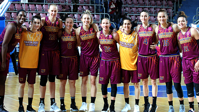 Kadınlar Basketbolda Türkiye Kupası heyecanı… YDÜ-AGÜ çeyrek finalde karşılaşıyor