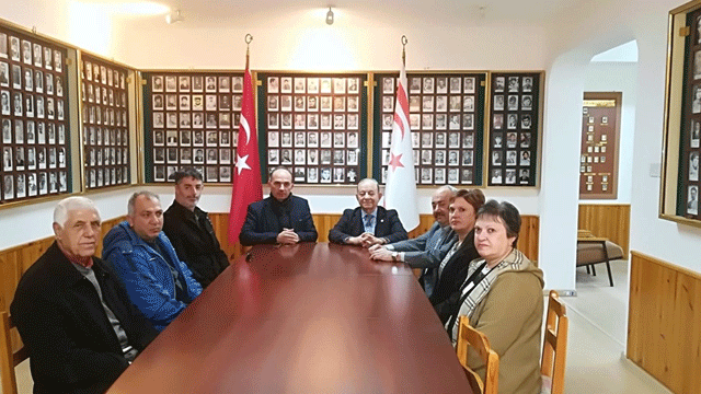 TC Devlet Eski Bakanı Orhan Kilercioğlu Şehit Aileleri Derneğini ziyaret etti