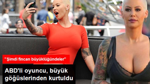 ABD'li Oyuncu Amber Rose: Göğüslerimi Küçülttüm, Mutluyum