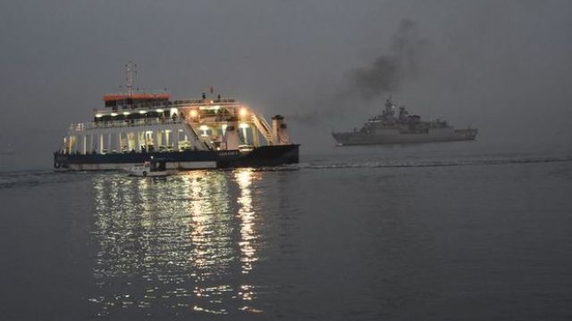 Çanakkale Boğazı'nda yoğun sis