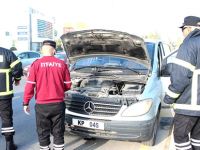 Dumanlar egzozdan yükseldi