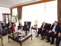 Sivas Belediyesi ve Sivas Muharip Gaziler Derneği , YDÜ’yü ziyaret etti