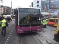 Kadıköy'de otobüs kazası
