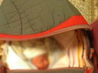 Elazığ'da bebeği otomobilin üzerine terk ettiler