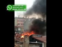 Kasımpaşa'da korkutan yangın