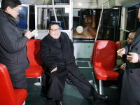 Kuzey Kore lideri Kim’den Pyongyang'da troleybüslü gece gezisi