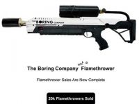 Elon Musk’ın alev silahından kaç milyon dolar kazandığı belli oldu