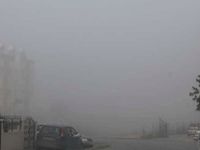 Lefkoşa yoğun sise teslim