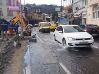 Bebek'te su borusu patladı