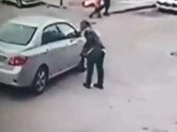 Ankara'da bir şahıs otomobille takip ettiği kadına tacizde bulunup, yerde sürükledi