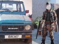 Güzelyurt’ta 2 kişi kaçak av yaparken tutuklandı