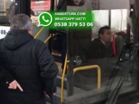 Ankara'da otobüs şoföründen engelli vatandaşa büyük saygısızlık