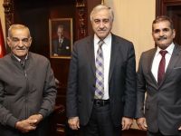 Akıncı, mani kitapları Yazan Hasan Paralı’yı kabul etti