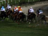 Adana'da hipodromda polis-zanlı kovalamacası