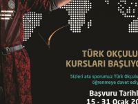 “Geleneksel Türk Okçuluğu” kursu düzenleniyor