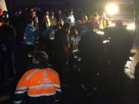 TEM'de zincirleme kaza! 6 araç karıştı, 1'i ağır 2 yaralı