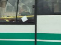 Adana'da otobüste skandal görüntü