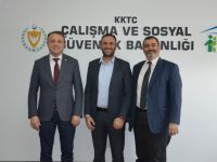 Telsim yetkilileri Bakan Çeler’e görevinde başarılar diledi